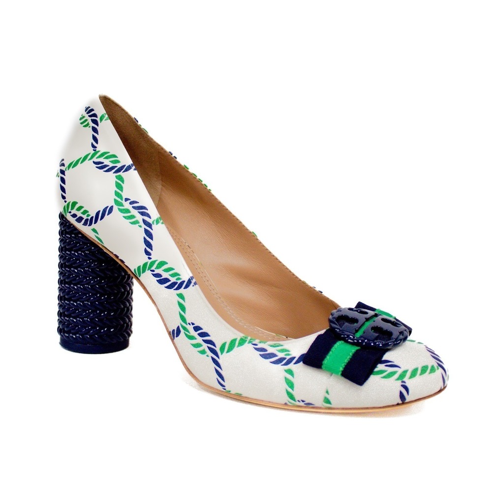 RESERVED for @yahoo86 Tory Burch Maritime Isle Ropes Leather Pumps SIZE 8.5 - Picture 16 of 16